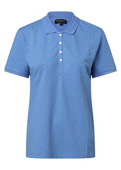 Marie Lund Damska koszulka polo Kobiety Bawełna niebieski w kropki ze sklepu vangraaf w kategorii Bluzki damskie - zdjęcie 156258378