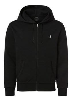 Polo Ralph Lauren Męska kurtka z kapturem Mężczyźni Bawełna czarny jednolity ze sklepu vangraaf w kategorii Kurtki męskie - zdjęcie 156258396
