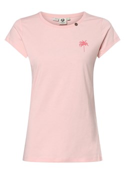 Ragwear T-shirt damski Kobiety Bawełna różowy nadruk ze sklepu vangraaf w kategorii Bluzki damskie - zdjęcie 156258435