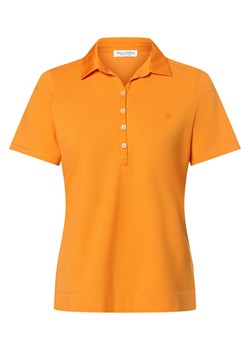 Marc O'Polo Damska koszulka polo Kobiety Bawełna pomarańczowy jednolity ze sklepu vangraaf w kategorii Bluzki damskie - zdjęcie 156258635