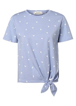 Tom Tailor Denim T-shirt damski Kobiety Bawełna jasnoniebieski wzorzysty ze sklepu vangraaf w kategorii Bluzki damskie - zdjęcie 156258675