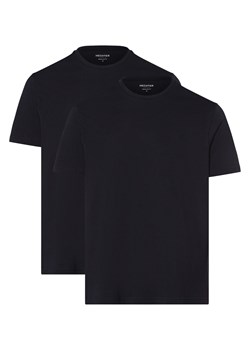 Daniel Hechter T-shirty pakowane po 2 szt. Mężczyźni Bawełna granatowy jednolity ze sklepu vangraaf w kategorii T-shirty męskie - zdjęcie 156258707