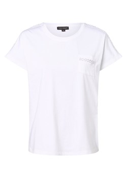 Franco Callegari T-shirt damski Kobiety Bawełna biały jednolity ze sklepu vangraaf w kategorii Bluzki damskie - zdjęcie 156258747