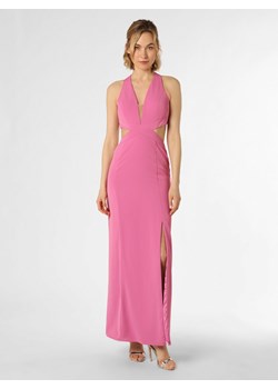 VM Damska sukienka wieczorowa Kobiety Sztuczne włókno wyrazisty róż jednolity ze sklepu vangraaf w kategorii Sukienki - zdjęcie 156259029