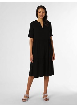 soyaconcept® Sukienka damska Kobiety wiskoza czarny jednolity ze sklepu vangraaf w kategorii Sukienki - zdjęcie 156259205