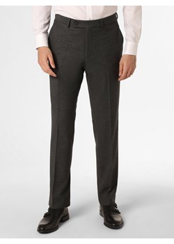 Daniel Hechter Męskie spodnie od garnituru modułowego Mężczyźni Regular Fit Sztuczne włókno antracytowy marmurkowy ze sklepu vangraaf w kategorii Spodnie męskie - zdjęcie 156259236