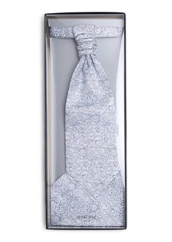 Wilvorst Męski plastron i poszetka Mężczyźni Regular Fit wiskoza jasnoniebieski wzorzysty ze sklepu vangraaf w kategorii Krawaty - zdjęcie 156259296