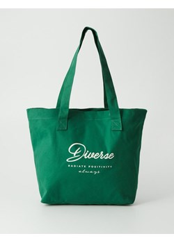Torba MAREN L Zielony - ze sklepu Diverse w kategorii Torby Shopper bag - zdjęcie 156264876