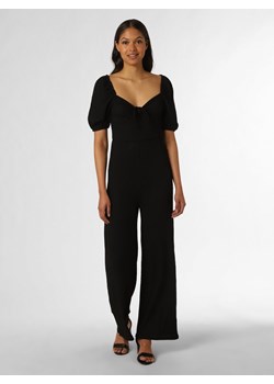 EDITED Kombinezon damski Kobiety Sztuczne włókno czarny jednolity ze sklepu vangraaf w kategorii Kombinezony damskie - zdjęcie 156292357