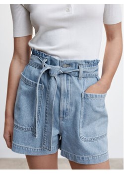 Mango Szorty jeansowe Paola 47007127 Niebieski Regular Fit ze sklepu MODIVO w kategorii Szorty - zdjęcie 156296035