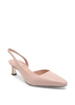 Pollini Skórzane sandały na szpilce ze sklepu Gomez Fashion Store w kategorii Czółenka - zdjęcie 156303248