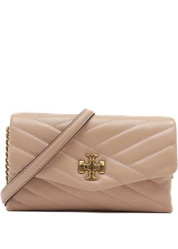 TORY BURCH Skórzana listonoszka Kira Chevron ze sklepu Gomez Fashion Store w kategorii Listonoszki - zdjęcie 156309525