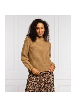 HUGO Sweter Saphetta | Regular Fit | z dodatkiem wełny ze sklepu Gomez Fashion Store w kategorii Swetry damskie - zdjęcie 156315829