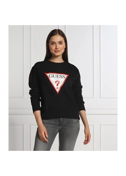 GUESS JEANS Bluza Regular Fit ze sklepu Gomez Fashion Store w kategorii Bluzy damskie - zdjęcie 156322629