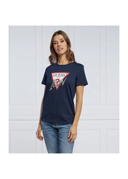 GUESS JEANS T-shirt ICON | Regular Fit ze sklepu Gomez Fashion Store w kategorii Bluzki damskie - zdjęcie 156322868