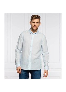 Calvin Klein Lniana koszula | Slim Fit ze sklepu Gomez Fashion Store w kategorii Koszule męskie - zdjęcie 156331498