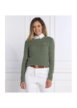 POLO RALPH LAUREN Wełniany sweter | Regular Fit | z dodatkiem kaszmiru ze sklepu Gomez Fashion Store w kategorii Swetry damskie - zdjęcie 156336286