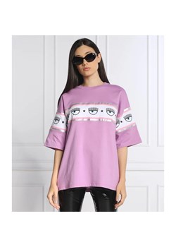 Chiara Ferragni T-shirt | Regular Fit ze sklepu Gomez Fashion Store w kategorii Bluzki damskie - zdjęcie 156341317