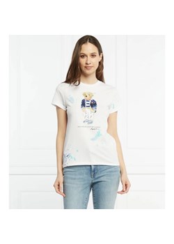 POLO RALPH LAUREN T-shirt | Regular Fit ze sklepu Gomez Fashion Store w kategorii Bluzki damskie - zdjęcie 156344917