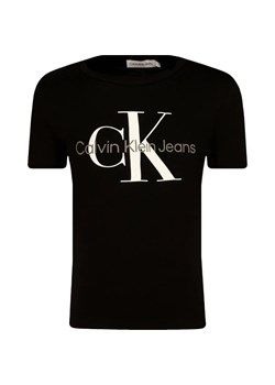 CALVIN KLEIN JEANS T-shirt | Regular Fit ze sklepu Gomez Fashion Store w kategorii Bluzki dziewczęce - zdjęcie 156668787