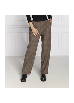 Pinko Spodnie PADMA | Regular Fit | z dodatkiem wełny ze sklepu Gomez Fashion Store w kategorii Spodnie damskie - zdjęcie 156673769