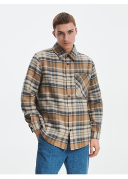 Reserved - Koszula comfort fit w kratę - Niebieski ze sklepu Reserved w kategorii Koszule męskie - zdjęcie 156696279