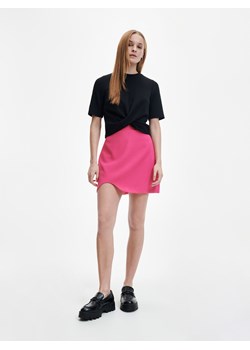 Reserved - Spódnica mini z wycięciem - Różowy ze sklepu Reserved w kategorii Spódnice - zdjęcie 156701746