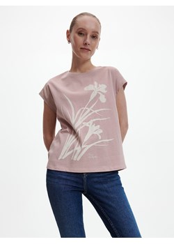 Reserved - T-shirt kimono - Różowy ze sklepu Reserved w kategorii Bluzki damskie - zdjęcie 156709638