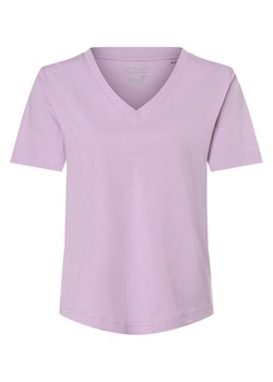 Marie Lund T-shirt damski Kobiety Bawełna bzowy jednolity ze sklepu vangraaf w kategorii Bluzki damskie - zdjęcie 156717249