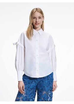 Reserved - Bawełniana koszula - Biały ze sklepu Reserved w kategorii Koszule damskie - zdjęcie 156727605