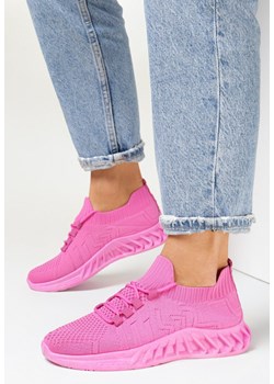 Różowe Buty Sportowe Casoclus ze sklepu born2be.pl w kategorii Buty sportowe damskie - zdjęcie 156758578