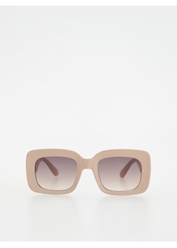 Reserved - Okulary przeciwsłoneczne - Kremowy ze sklepu Reserved w kategorii Okulary przeciwsłoneczne damskie - zdjęcie 156830876