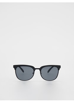 Reserved - Okulary przeciwsłoneczne clubmaster - czarny ze sklepu Reserved w kategorii Okulary przeciwsłoneczne męskie - zdjęcie 156831609