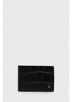 Joop! portfel skórzany męski kolor czarny ze sklepu ANSWEAR.com w kategorii Portfele męskie - zdjęcie 156837308
