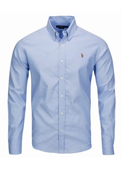 KOSZULA RALPH LAUREN ICONIC OXFORD SHIRT NIEBIESKA - id: 1211 - marki Ralph Lauren - 156838635 KOSZULA RALPH LAUREN ICONIC OXFORD SHIRT NIEBIESKA ze sklepu DRESSU w kategorii Koszule męskie - zdjęcie 156838635