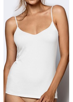 Koszulka damska na wąskich ramiączkach BLV-197, Kolor biały, Rozmiar 2XL, ATLANTIC ze sklepu Primodo w kategorii Podkoszulki i halki - zdjęcie 156841995