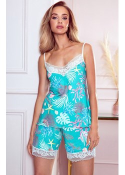 Gilberta piżama damska, Kolor turkusowy-wzór, Rozmiar S, Eldar ze sklepu Primodo w kategorii Piżamy damskie - zdjęcie 156842298