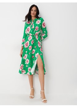 Mohito - Szmizjerka midi w kwiaty - Wielobarwny ze sklepu Mohito w kategorii Sukienki - zdjęcie 156847735