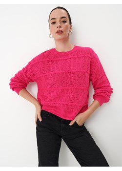 Mohito - Różowy sweter - Różowy ze sklepu Mohito w kategorii Swetry damskie - zdjęcie 156852016