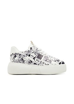 Cropp - Sneakersy z motywem anime - jasny szary ze sklepu Cropp w kategorii Buty sportowe damskie - zdjęcie 156855348