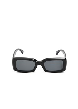 Cropp - Prostokątne okulary przeciwsłoneczne - czarny ze sklepu Cropp w kategorii Okulary przeciwsłoneczne damskie - zdjęcie 156855405