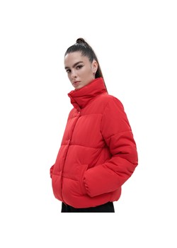 Cropp - Czerwona kurtka puffer - czerwony ze sklepu Cropp w kategorii Kurtki damskie - zdjęcie 156855949