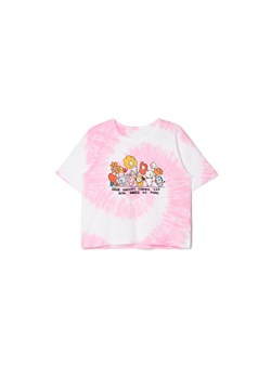 Cropp - T-shirt z nadrukiem BT21 - wielobarwny ze sklepu Cropp w kategorii Bluzki damskie - zdjęcie 156856155