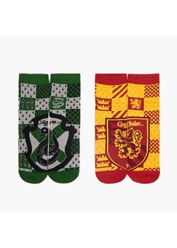 Cropp - 2 pack skarpetek Harry Potter - zielony ze sklepu Cropp w kategorii Skarpetki damskie - zdjęcie 156856997