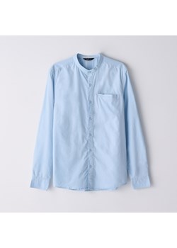 Cropp - Koszula ze stójką - Niebieski ze sklepu Cropp w kategorii Koszule męskie - zdjęcie 156857249