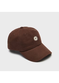Brązowa czapka z daszkiem i haftem - Brązowy ze sklepu House w kategorii Czapki z daszkiem męskie - zdjęcie 156857485