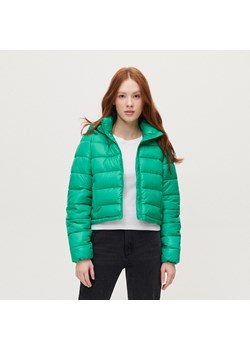 Pikowana kurtka z kapturem zielona - Zielony ze sklepu House w kategorii Kurtki damskie - zdjęcie 156866399