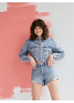 Reserved - Jeansowe szorty - Niebieski ze sklepu Reserved w kategorii Szorty - zdjęcie 156871447