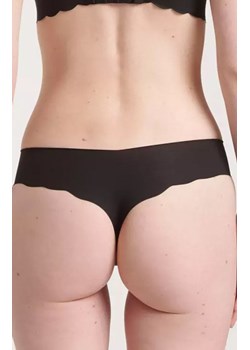 Sloggi stringi czarne dwupak Zero Microfibre 2.0 Hipstring 2P 10214636, Kolor czarny, Rozmiar M, Sloggi ze sklepu Intymna w kategorii Majtki damskie - zdjęcie 156875507