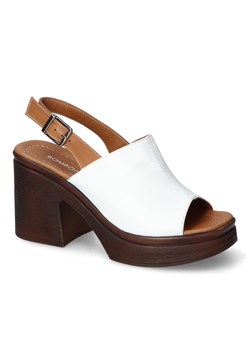 Sandały Bombonella 123.68/D2 Białe lico ze sklepu Arturo-obuwie w kategorii Sandały damskie - zdjęcie 156889115